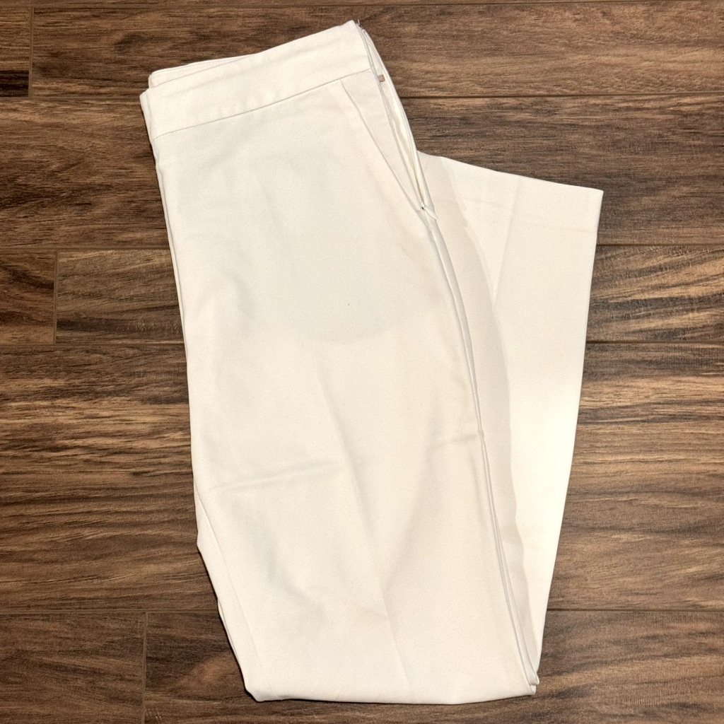 Columnist High Waisted Side Zip Ankle Pant - Size 4